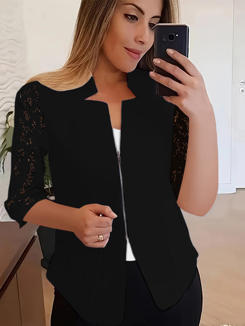 Dames Blouse en dentelle stylée Chic und Stil