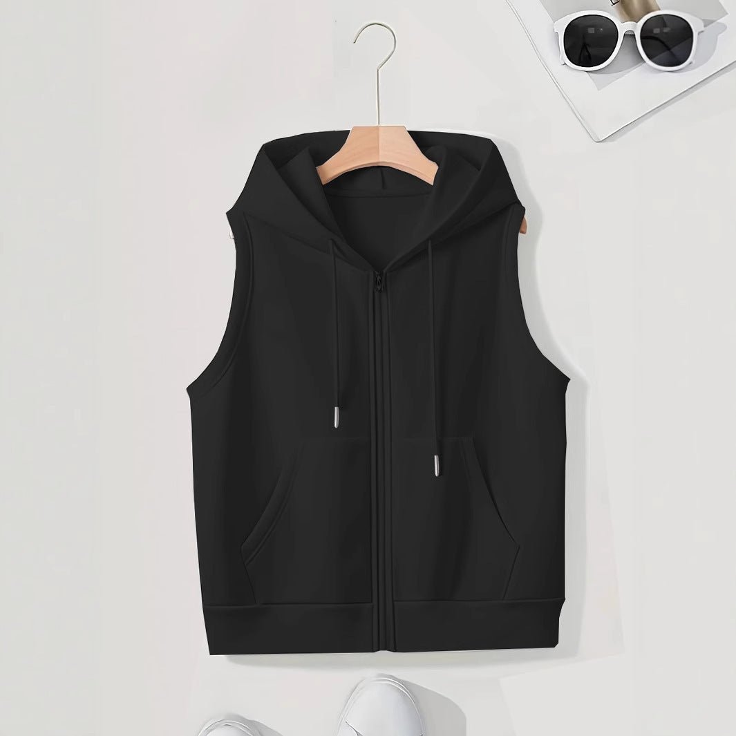 Veste à capuche sportive pour dames avec fermeture éclair et poches pratiques Chic und Stil
