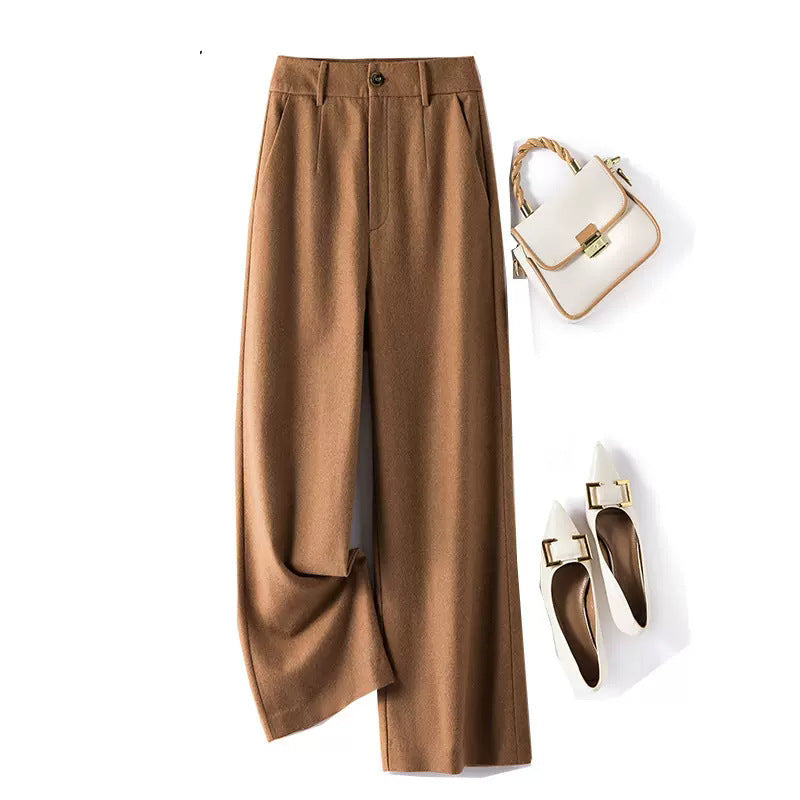 Pantalons larges taille haute pour femmes Chic und Stil 1750846333