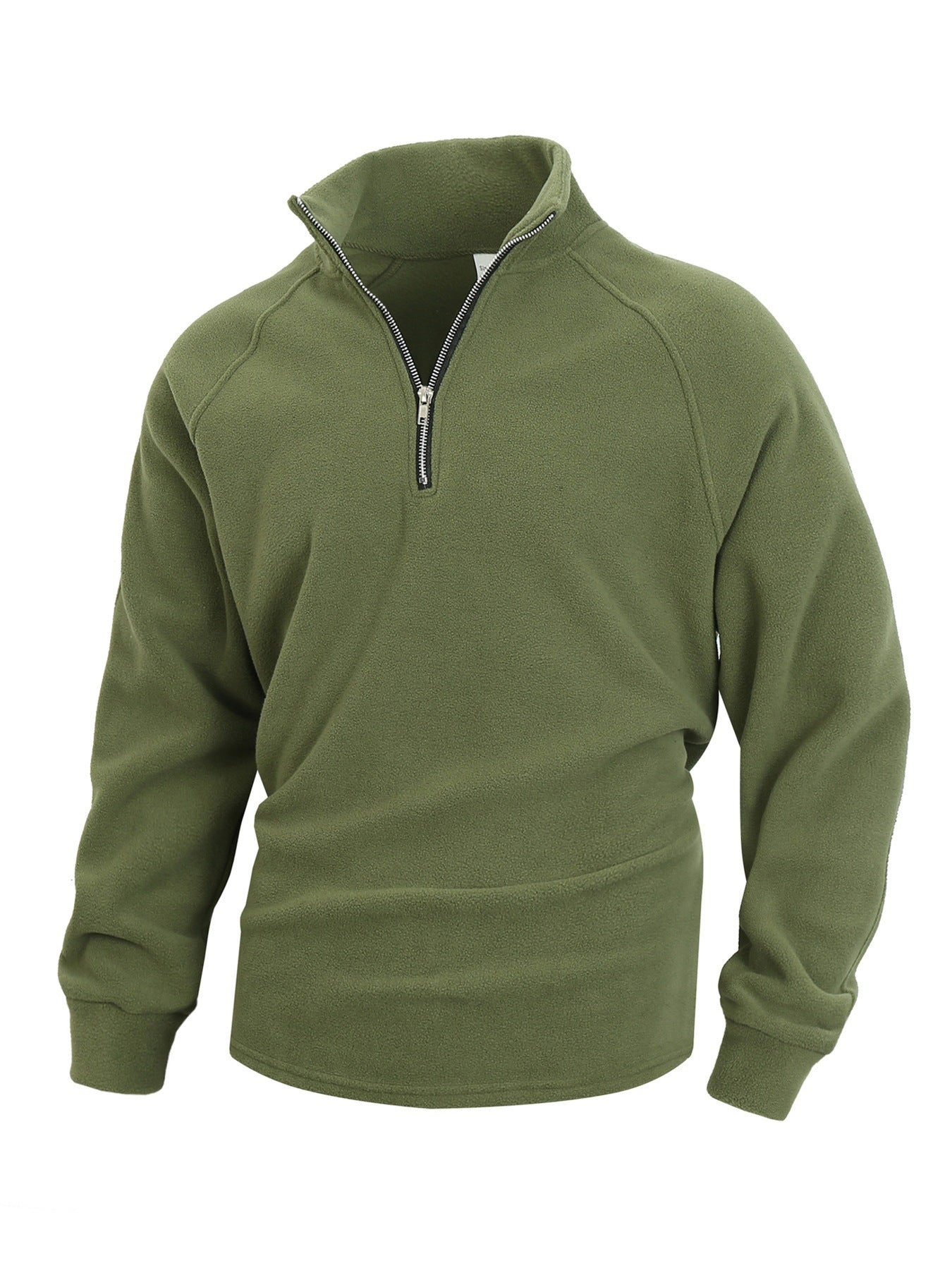 Pull en polaire pour hommes avec demi-zip et poignets élastiques Chic und Stil