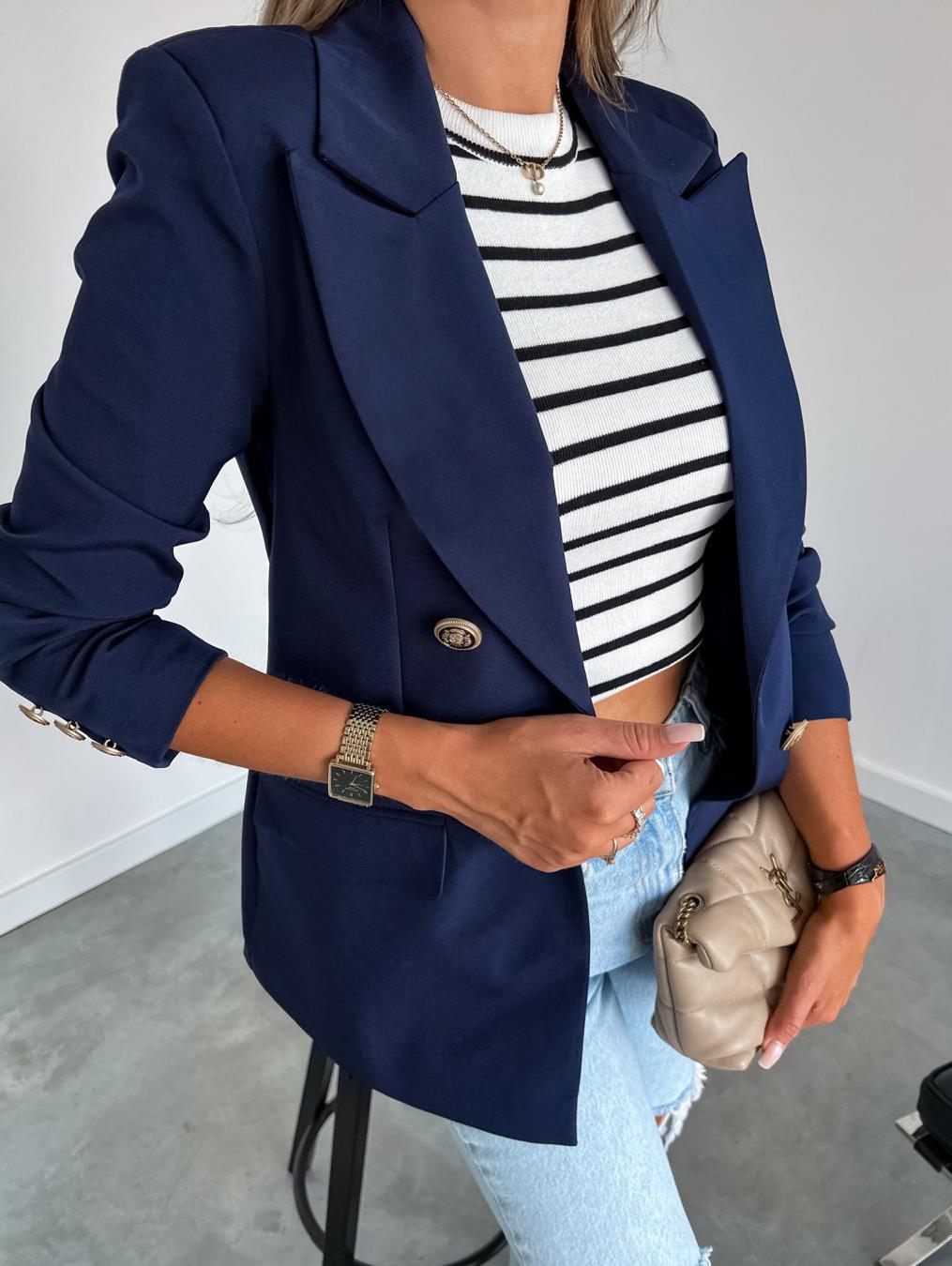 Blazer femme à double boutonnage Chic und Stil
