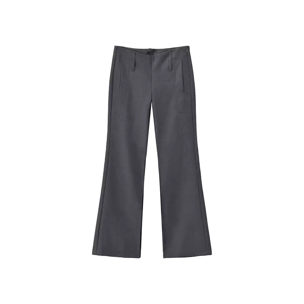 Pantalons ajustés taille haute slim pour femme Chic und Stil
