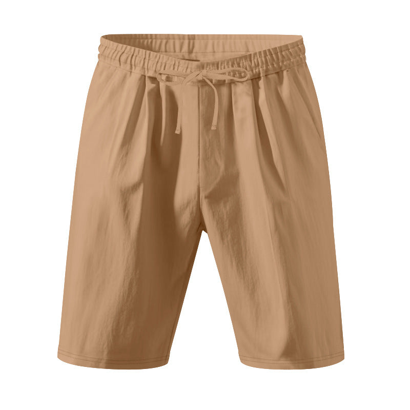Shorts de loisirs pour hommes en matériau léger et respirant avec une taille élastique Chic und Stil
