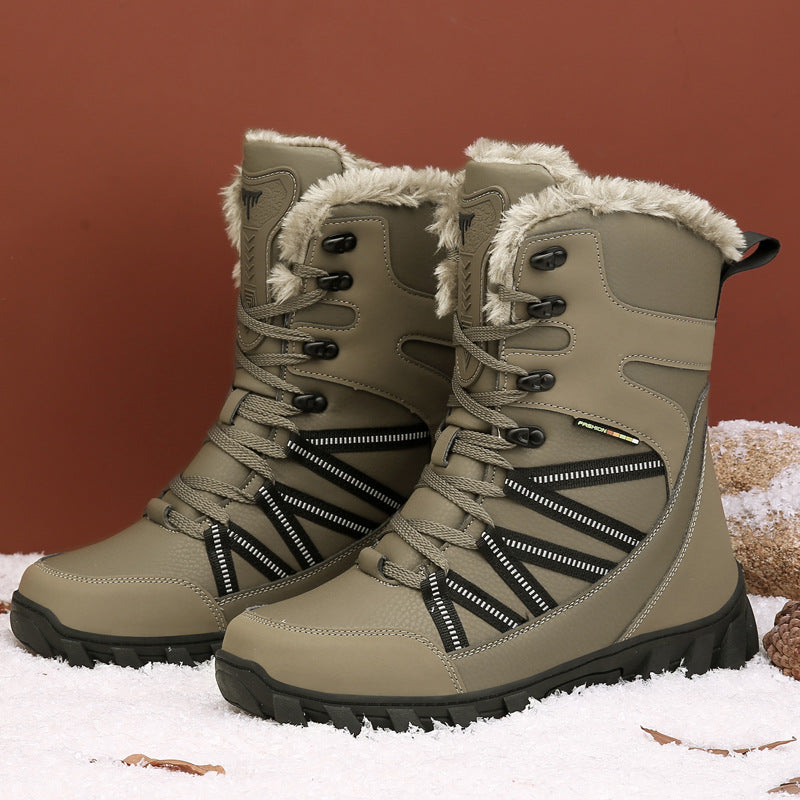 Bottes d'hiver pour femmes avec semelle antidérapante et doublure isolante Chic und Stil