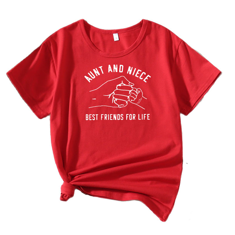 T-shirt graphique de temps libre pour femmes Chic und Stil