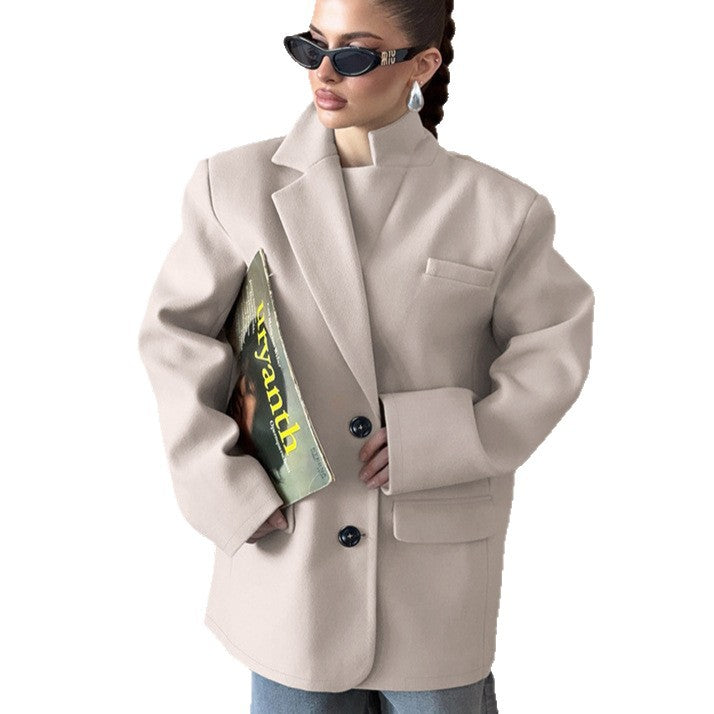 Blazer mode oversized pour femmes Chic und Stil