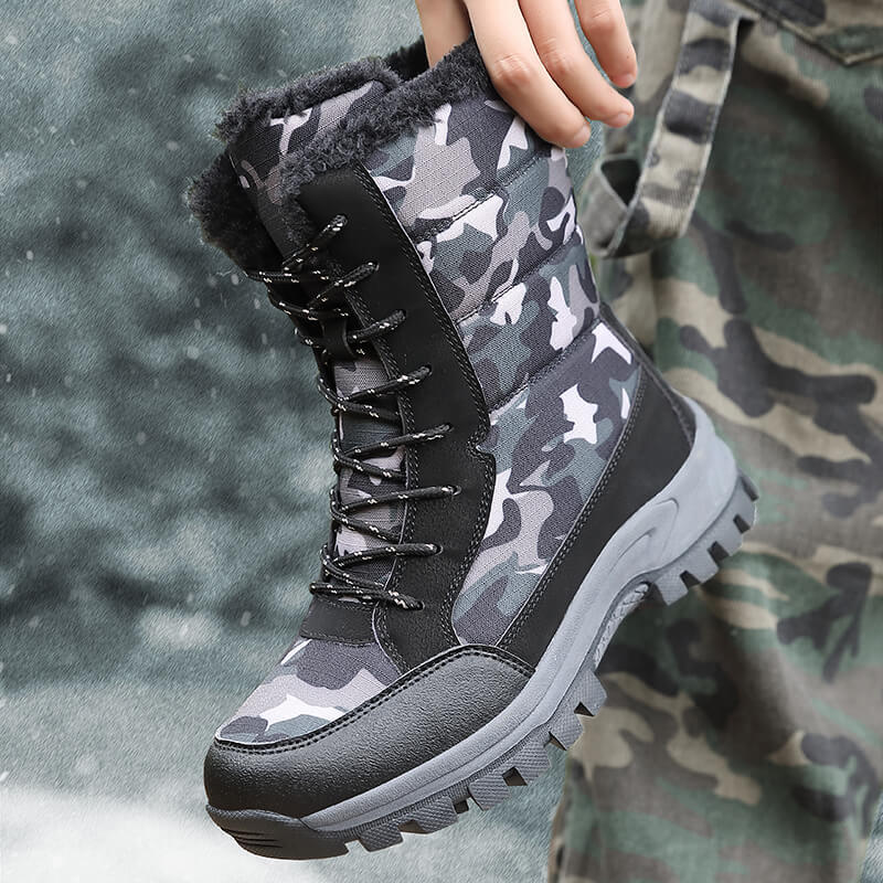 Bottes d'hiver pour femmes avec profil robuste et doublure isolante Chic und Stil