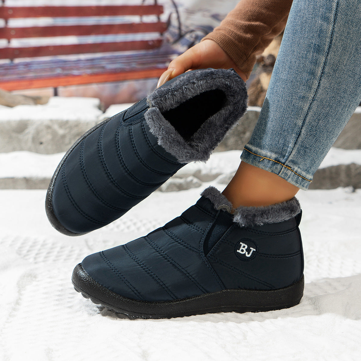 Bottes d'hiver confortables pour femmes Chic und Stil