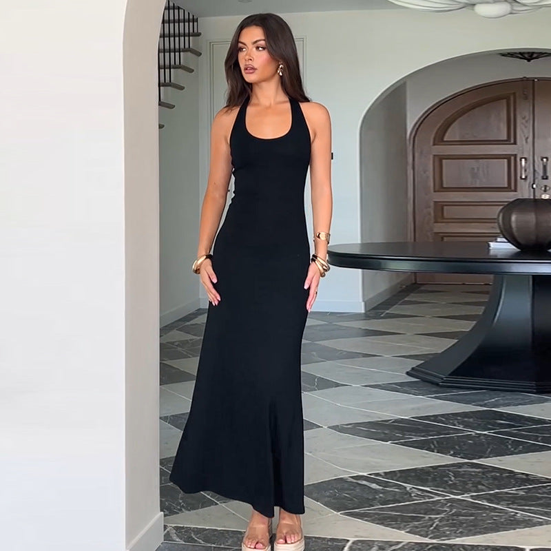Robe maxi sculptante pour femmes Chic und Stil