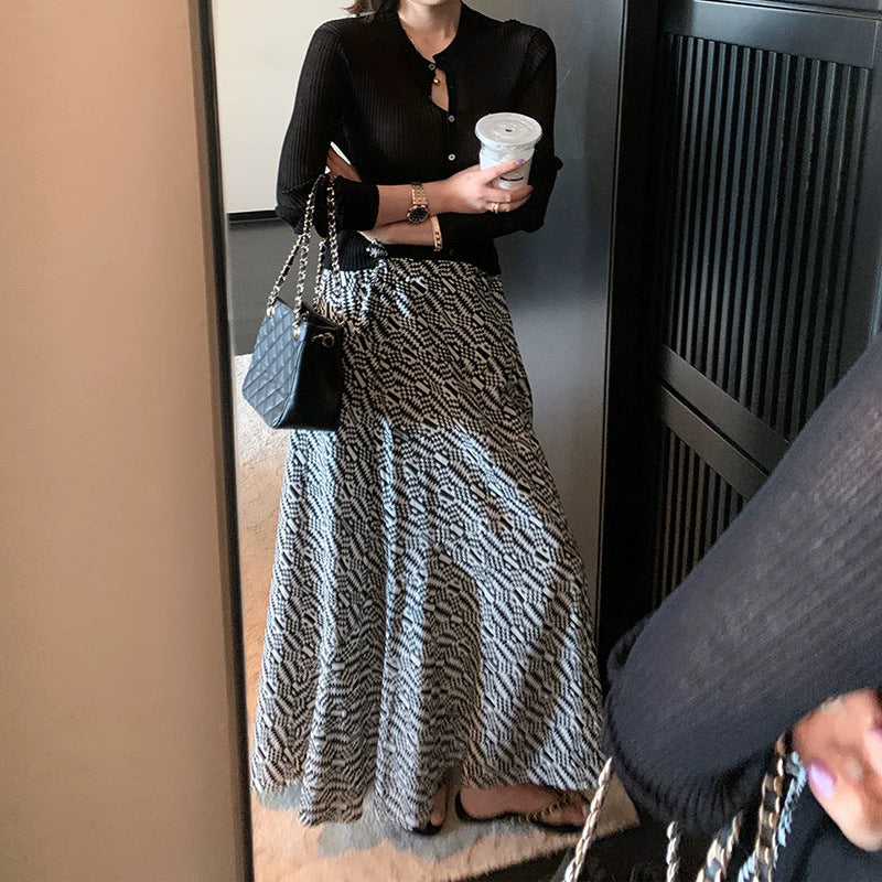 Haut boutonné côtelé pour femmes Chic und Stil