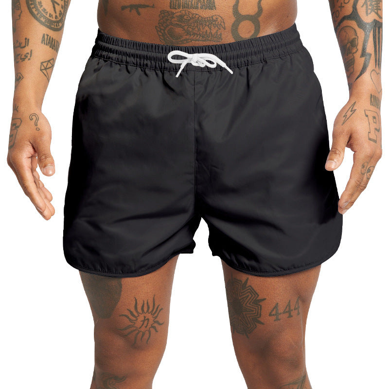 Shorts de bain pour hommes avec taille élastique et poches latérales pratiques Chic und Stil