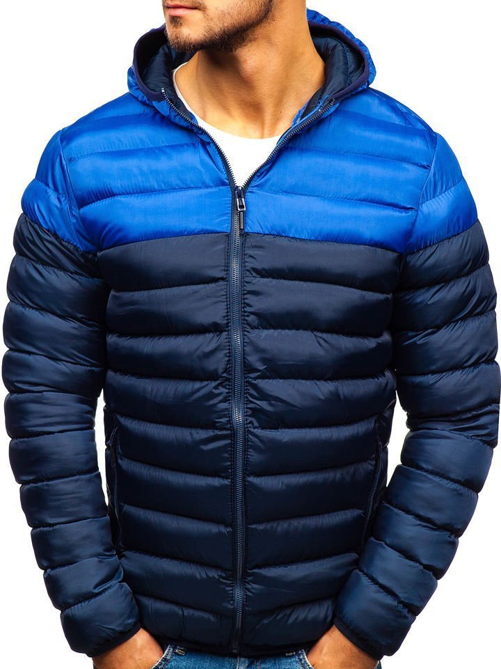 Veste fonctionnelle pour hommes avec capuche et design matelassé Chic und Stil