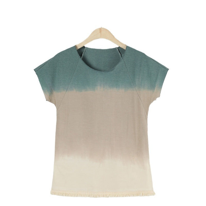 T-shirt décontracté pour femmes dégradé Chic und Stil