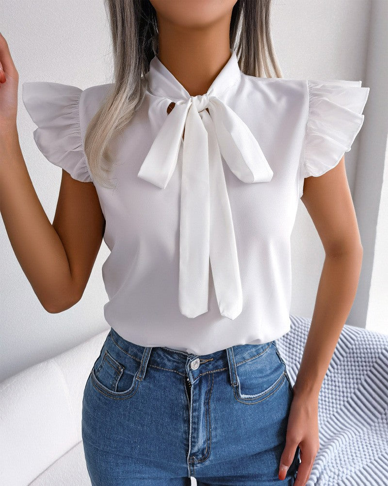 Blouse à manches bouffantes pour femmes Chic und Stil