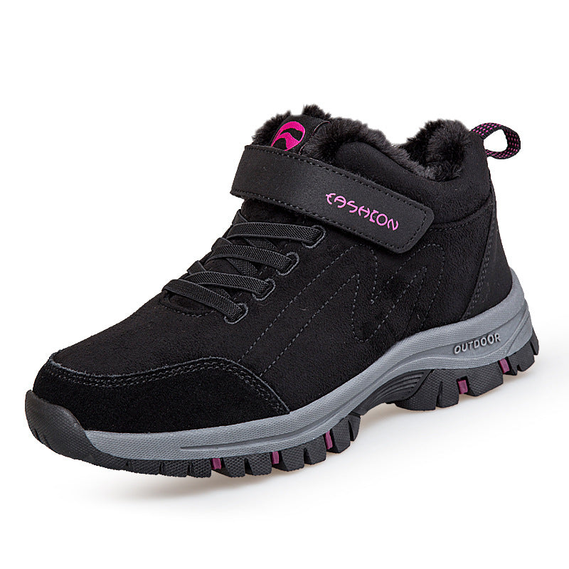 Bottes de randonnée d'hiver pour femmes avec doublure isolante et semelle antidérapante Chic und Stil