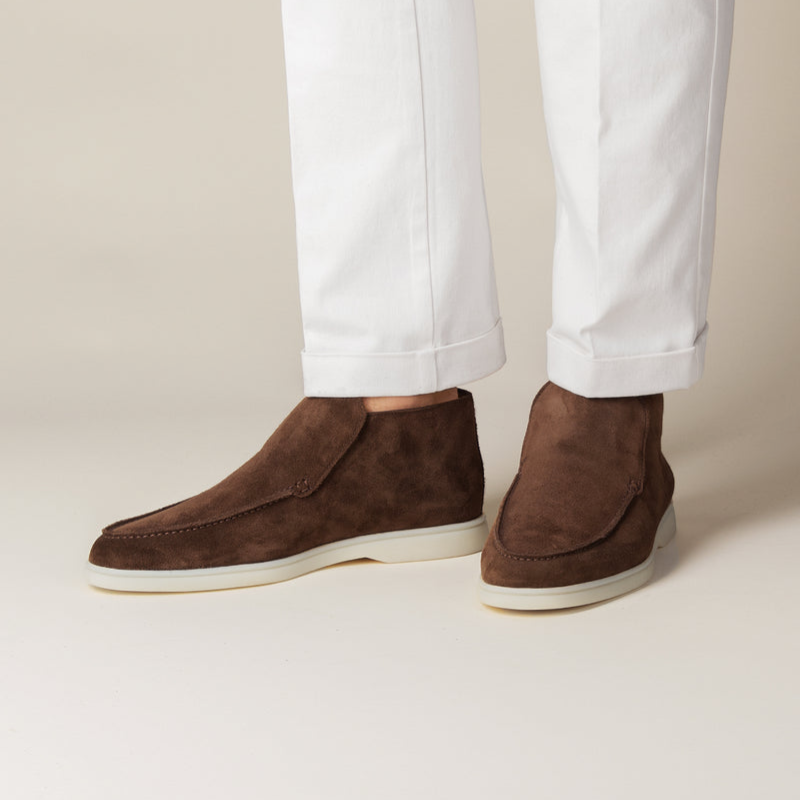 Chic and Stil | Calf suede moccasin
