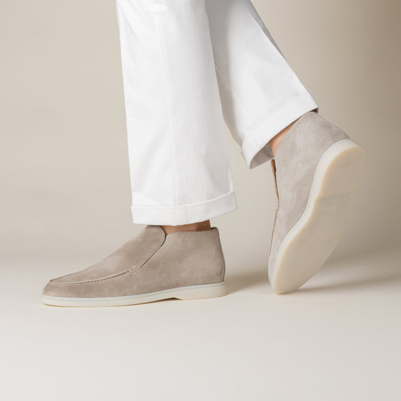 Chic and Stil | Calf suede moccasin