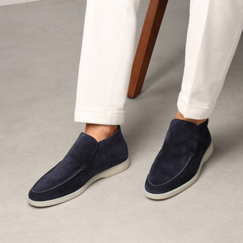 Chic and Stil | Calf suede moccasin