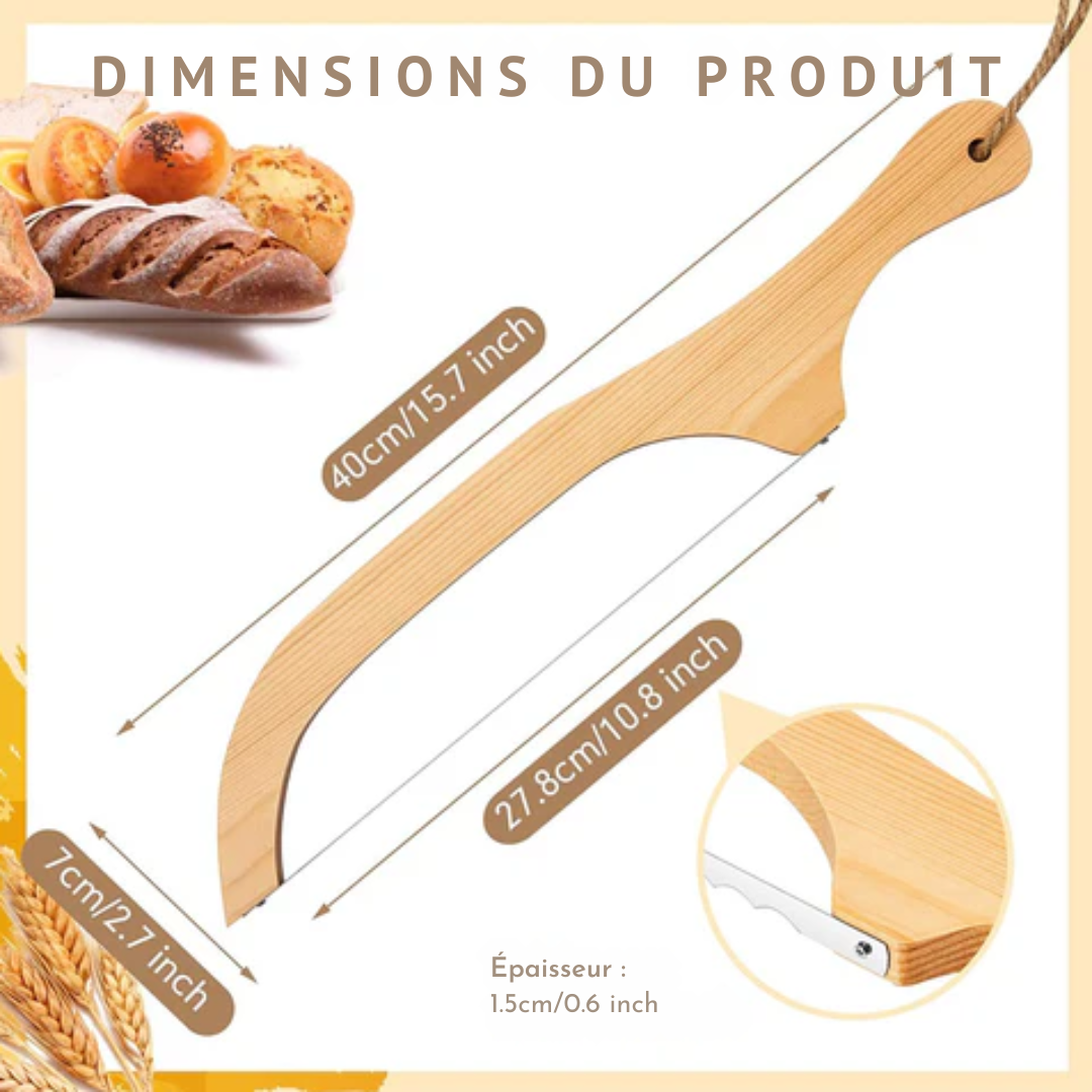 Couteau à Pain en Arc - ChicUndStil