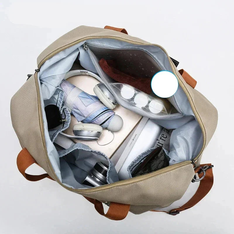 Chic and Style | CarryOnFit Travel Bag - Luxurious Crossover Travel Bag for Active Adventurers
