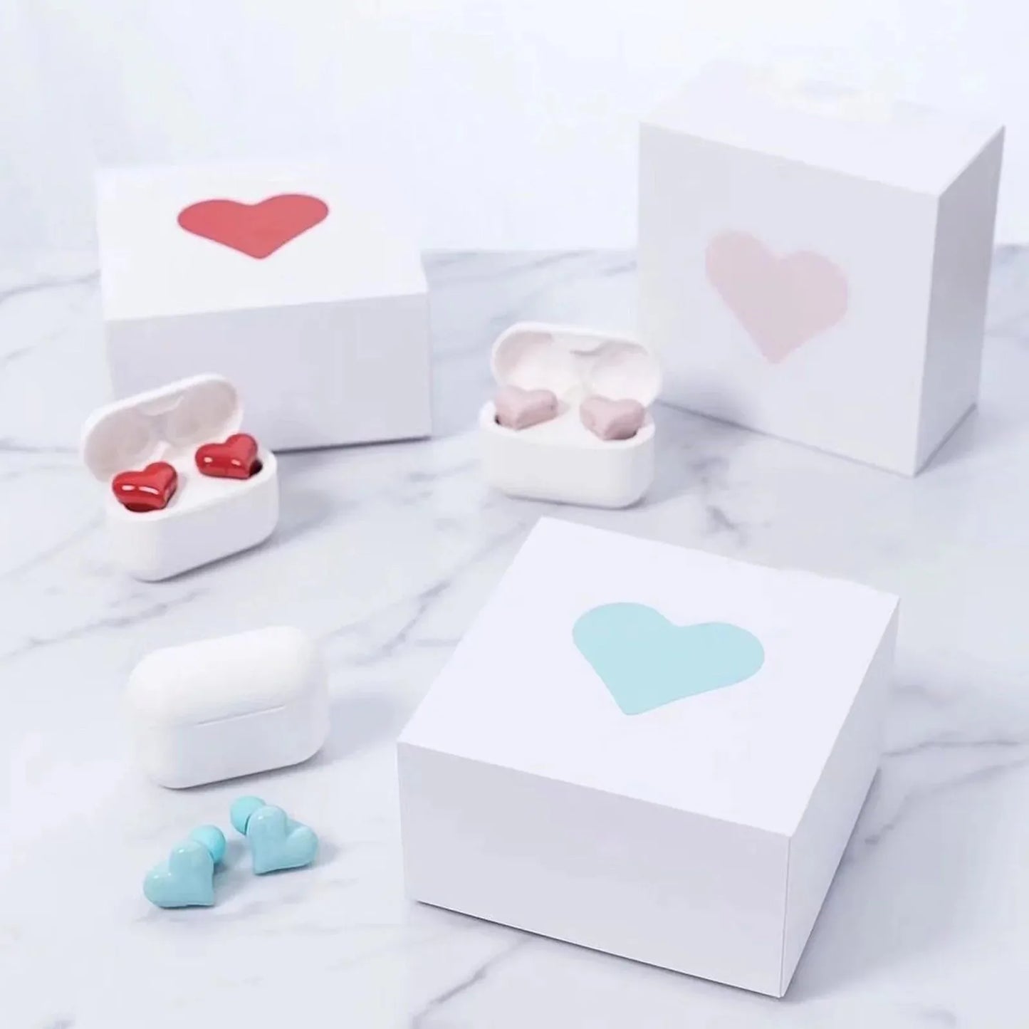 Chic und Stil | HeartBuds Écouteurs Bluetooth – achetez 1, obtenez 1 GRATUIT