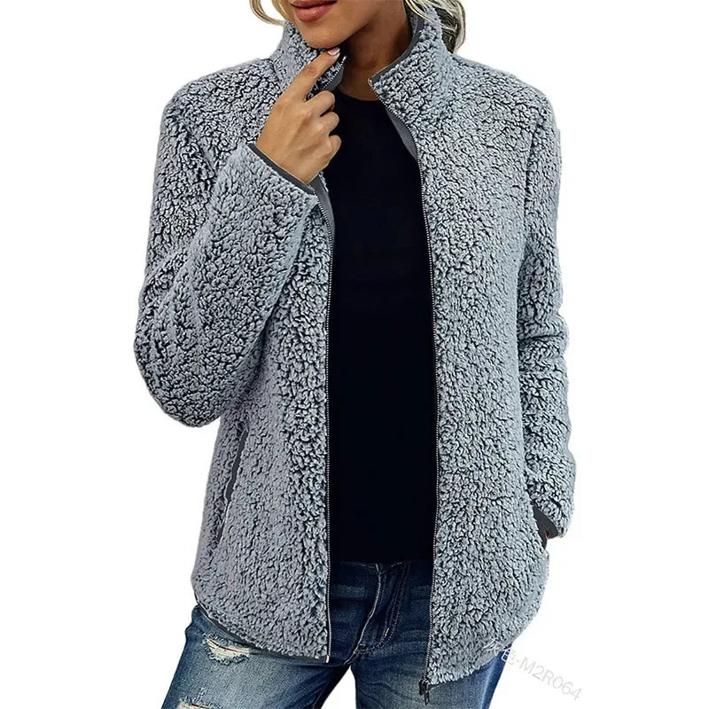 Vestes en polaire d'hiver pour femmes
