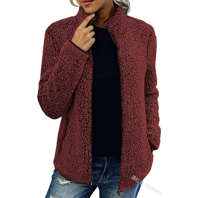Vestes en polaire d'hiver pour femmes