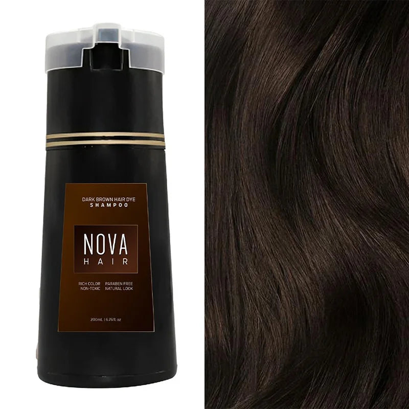 Chic und Stil | NovaHair Instant Dye Shampoo – Fast color refresh for your hair