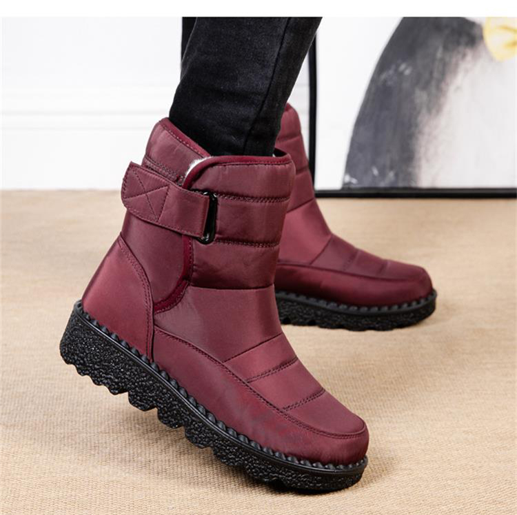 Chic und Stil - Les nouvelles bottes en coton rembourrées, imperméables et antidérapantes