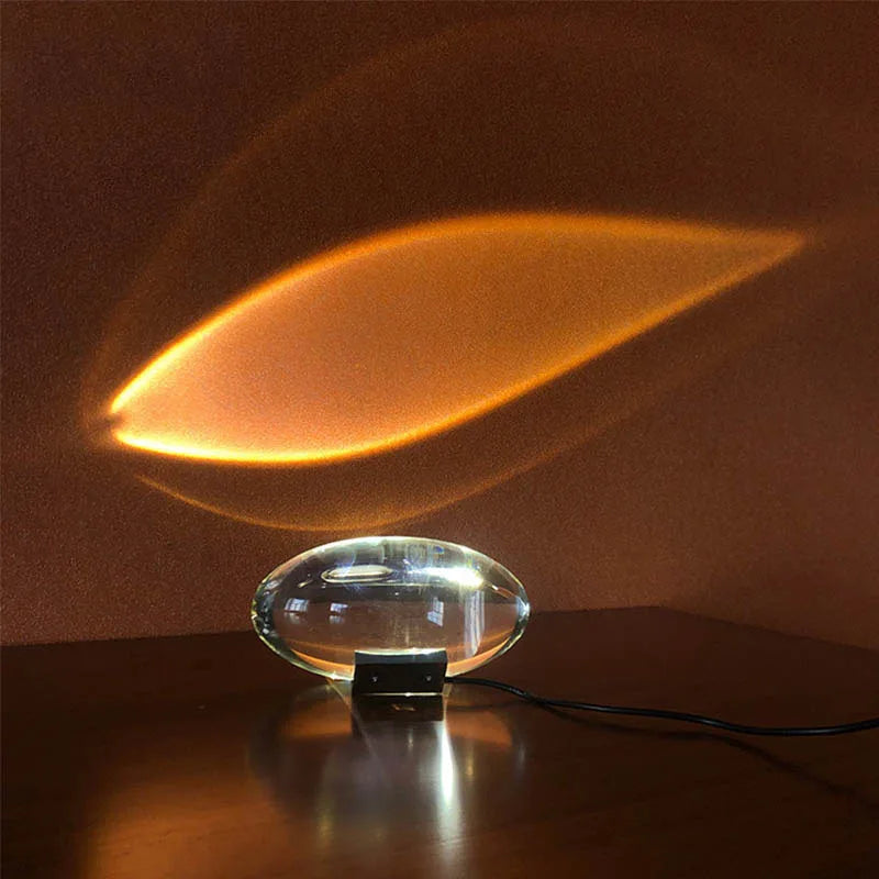 Chic und Stil | Lampe de chevet en cristal envoûtant StarGlow