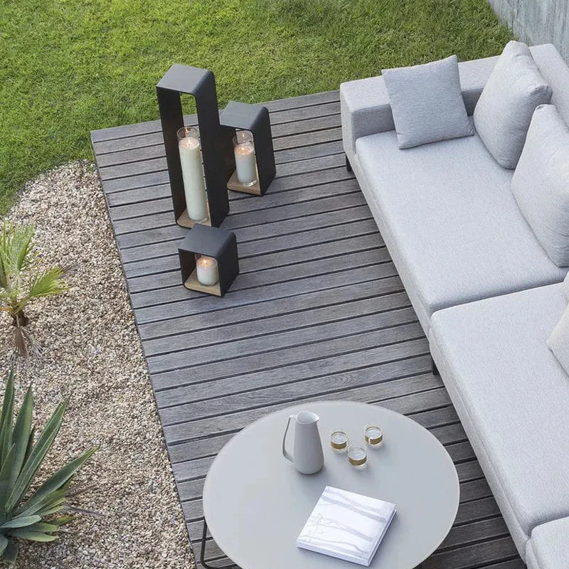 Luminaires de Jardin Solaires en Acier Inoxydable Modernes - Éclairages Extérieurs Étanches-Luminaires d'extérieur / solaires-ChicUndStil