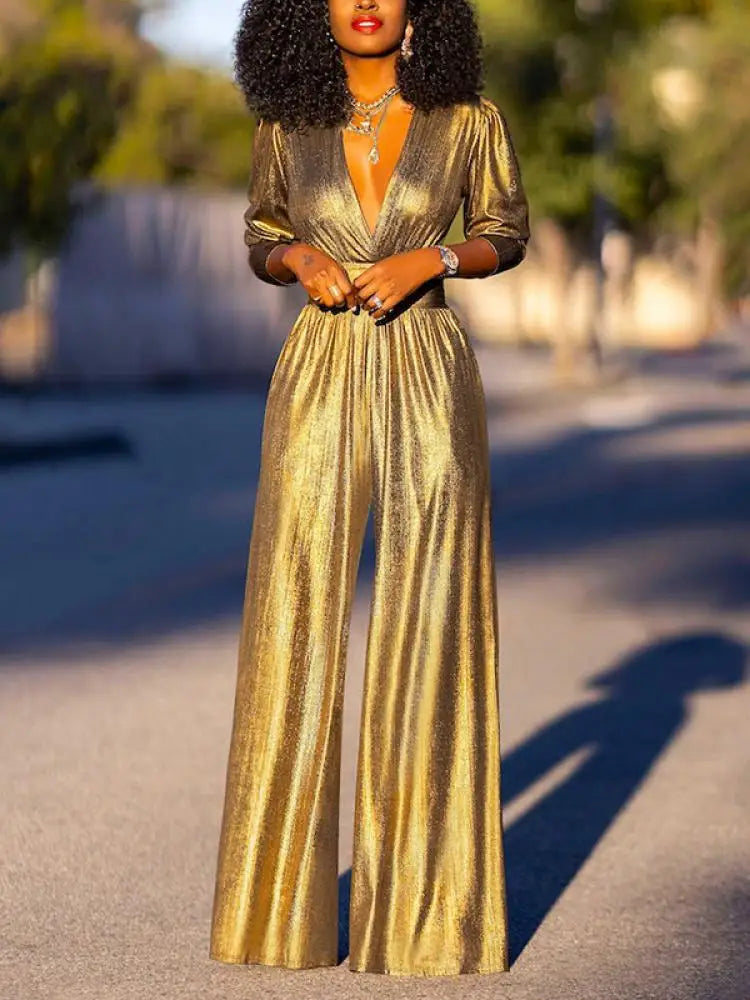 Chic und Stil | Shiny Jumpsuit