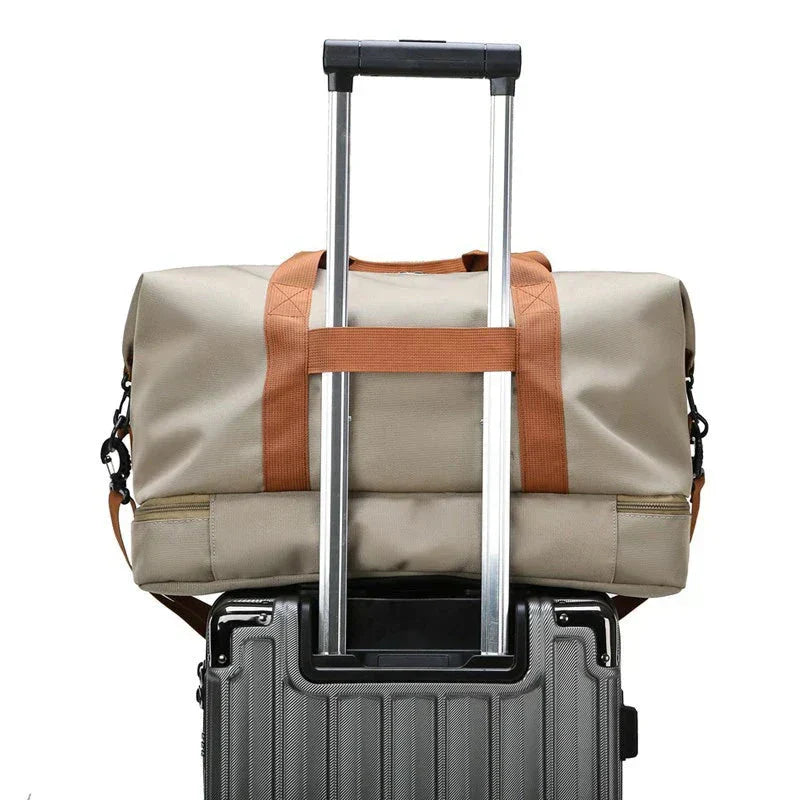 Chic and Style | CarryOnFit Travel Bag - Luxurious Crossover Travel Bag for Active Adventurers