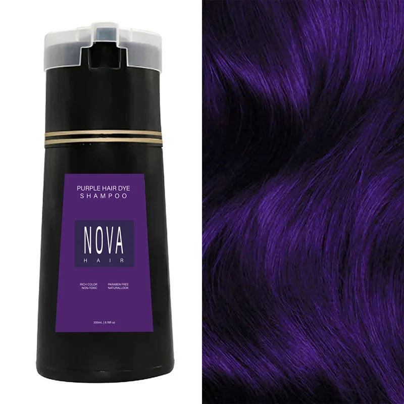 Chic und Stil | NovaHair Instant Dye Shampoo – Fast color refresh for your hair