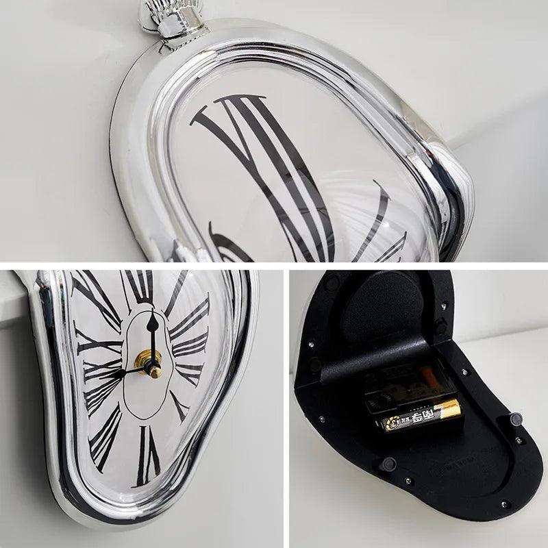 Horloge Murale - Horloge Fondante Surréaliste Style Dali-ChicUndStil