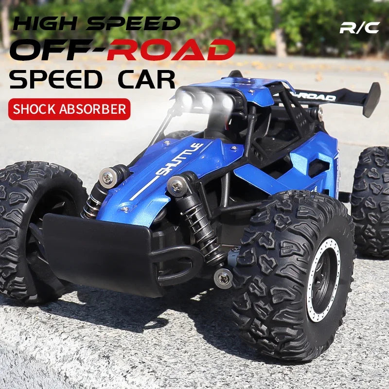 Chic and Style | 1:16 RC Car with LED Lights – High-Speed Off-Road Adventure