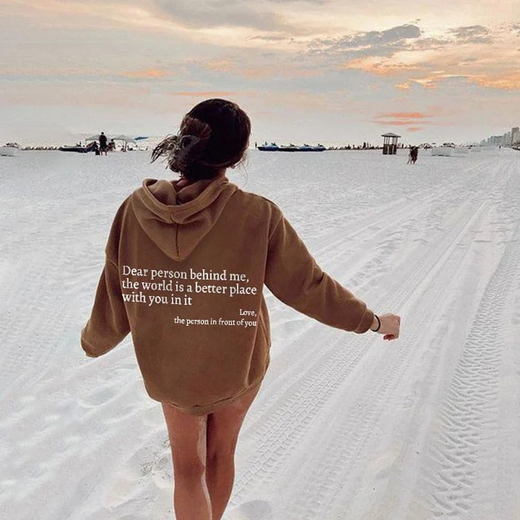 Angel - Personne d'amour derrière moi Hoodie Unisexe