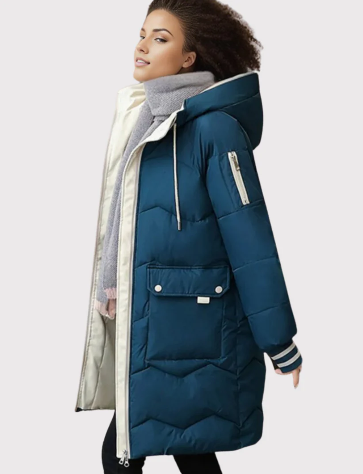 Chic und Stil | Cozy, winter-lined parka women's jacket