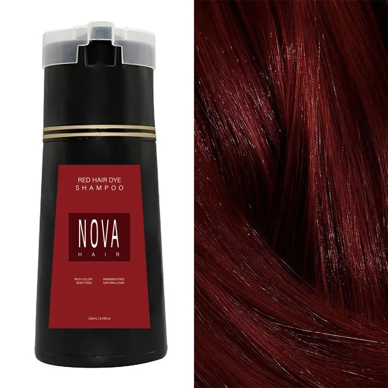 Chic und Stil | NovaHair Instant Dye Shampoo – Fast color refresh for your hair