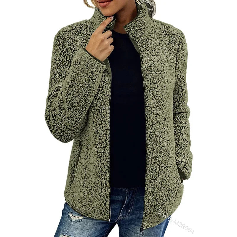 Vestes en polaire d'hiver pour femmes