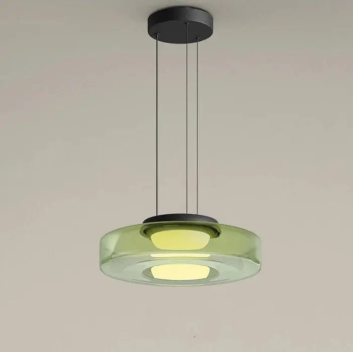 Suspension Bauhaus en Verre - Éclairage Élégant-Plafonniers-ChicUndStil