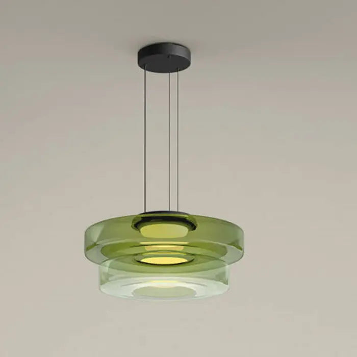 Suspension Bauhaus en Verre - Éclairage Élégant-Plafonniers-ChicUndStil