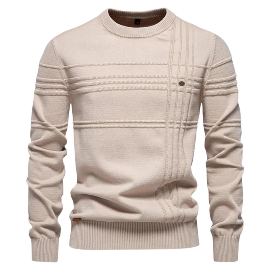 Chic und Stil | Pull fin tricoté pour hommes - Confort luxueux