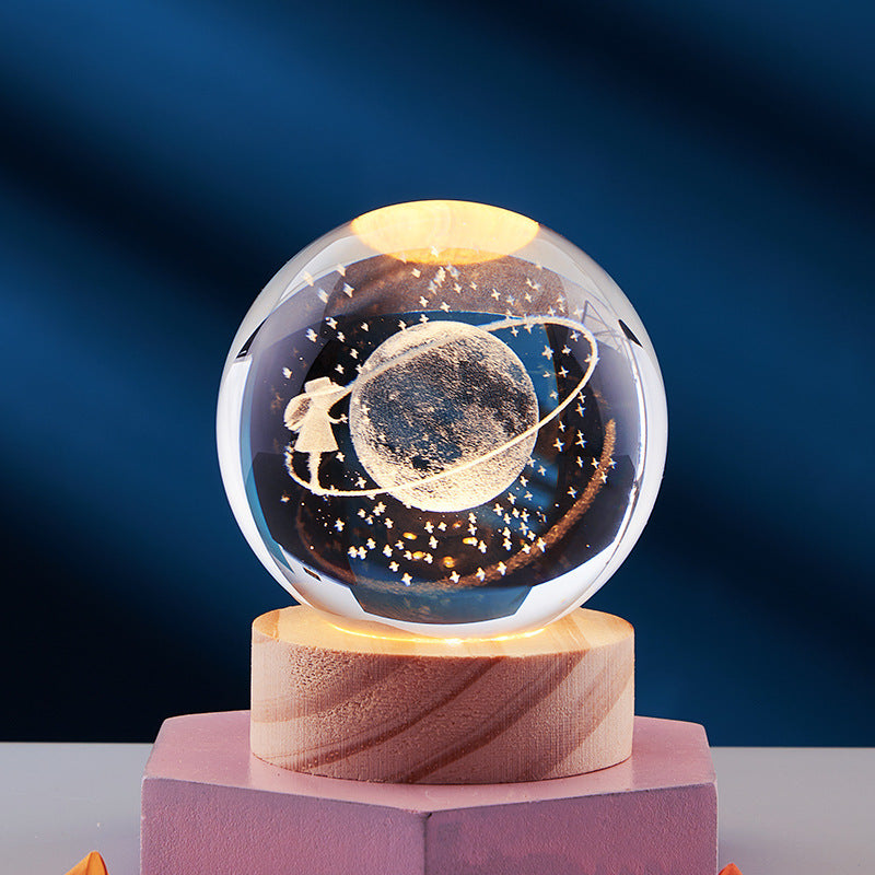 Chic and Style | 3D Crystal Night Light