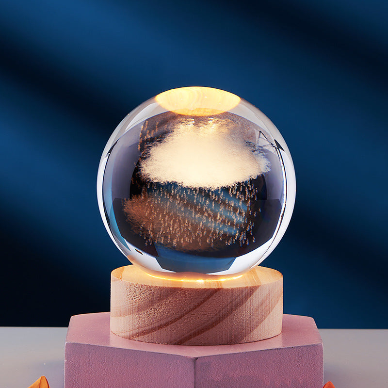 Chic and Style | 3D Crystal Night Light