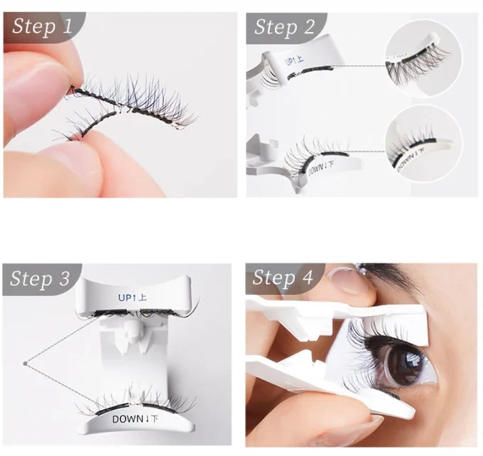 Chic and Style | High-quality magnetic false eyelashes | Simple, fast, safe!