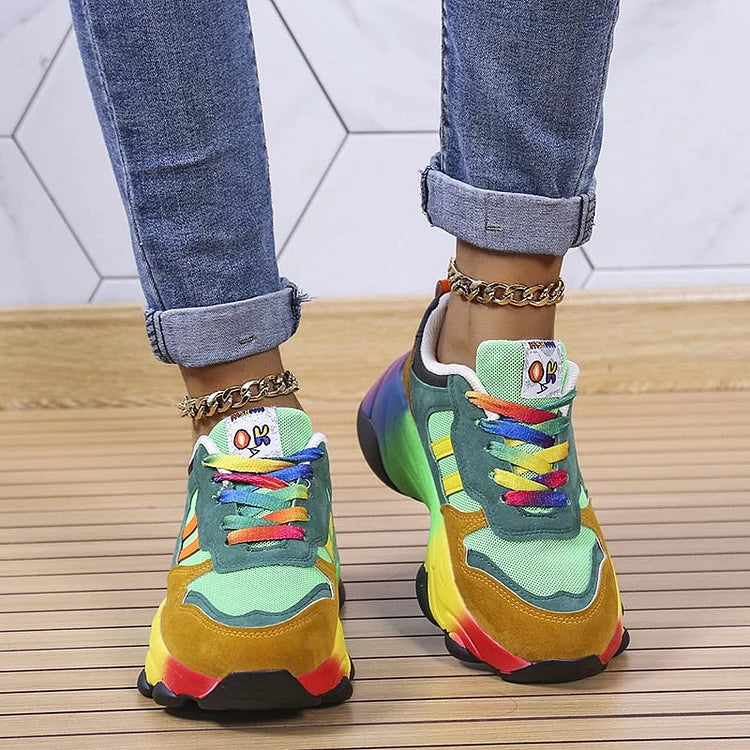 Chic und Stil | Legend Rainbow Sneakers