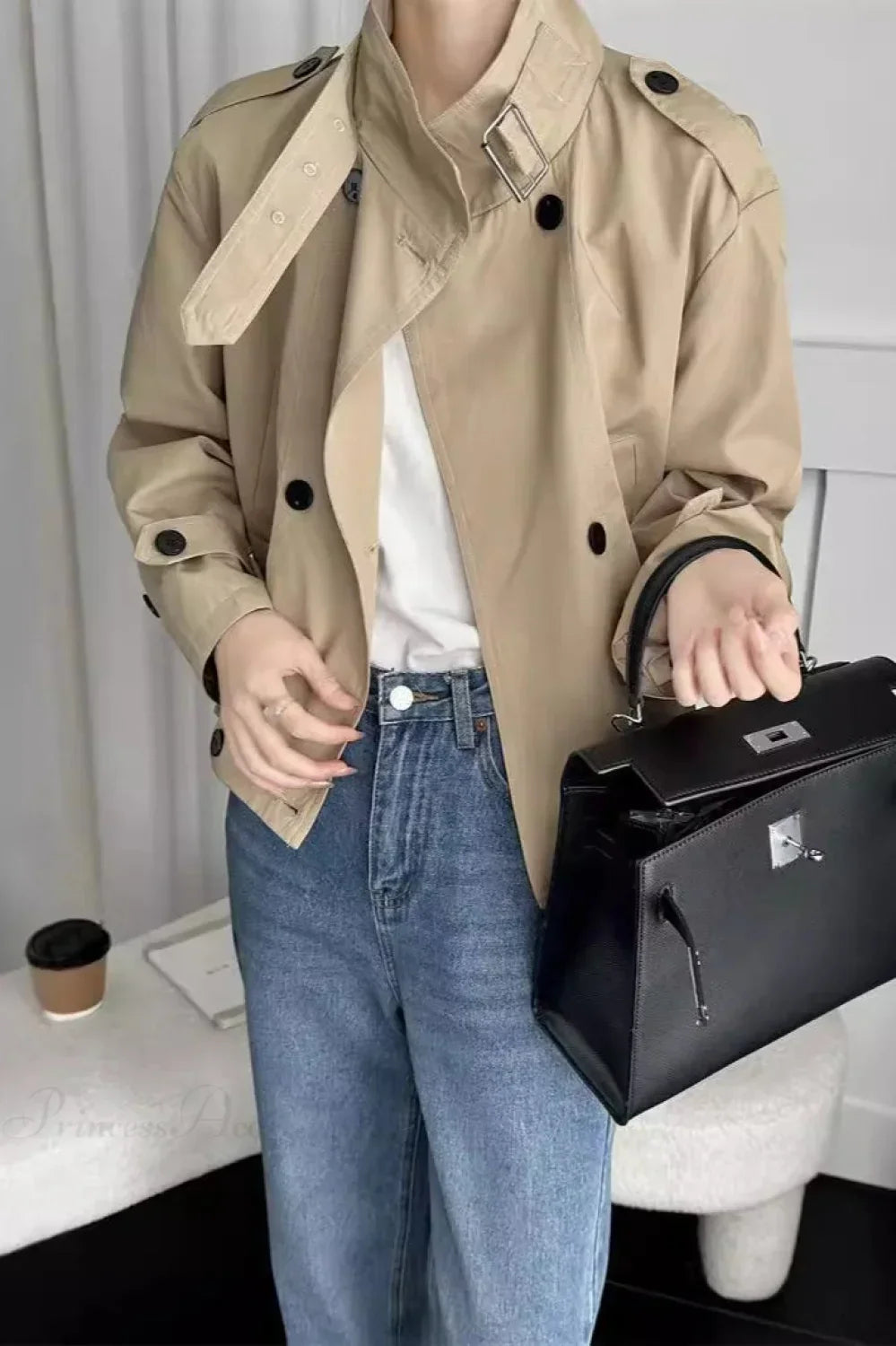 Chic und Stil | Cropped Casual Loose Jacket