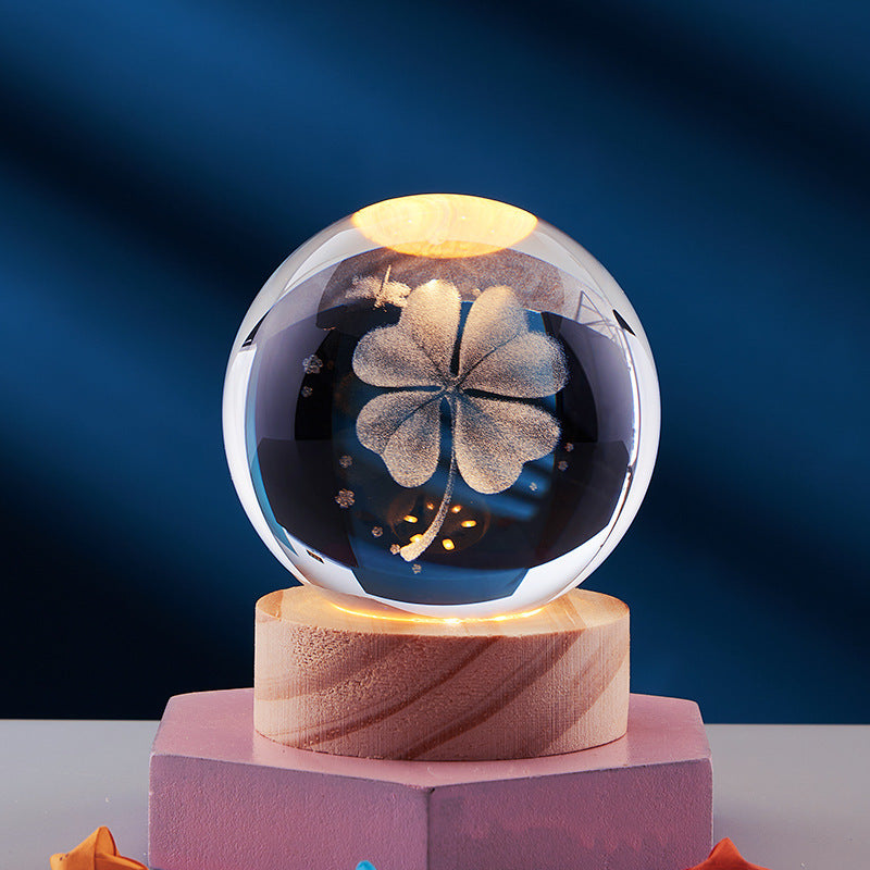 Chic and Style | 3D Crystal Night Light