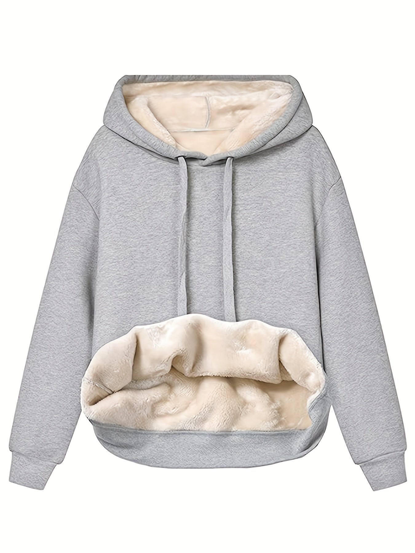 Calliope️ | Chaleur hivernale confortable avec hoodie en polaire